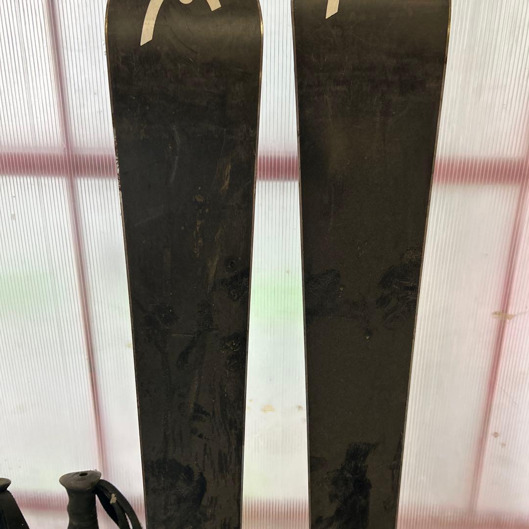 ぽ*お様 スキー板　ストック付き　HEAD