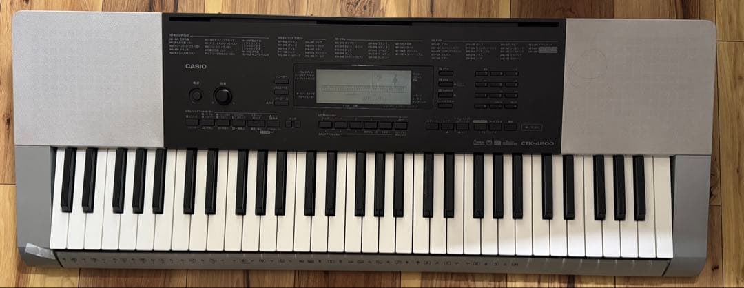 CASIO CTK-4200 シルバー 61鍵