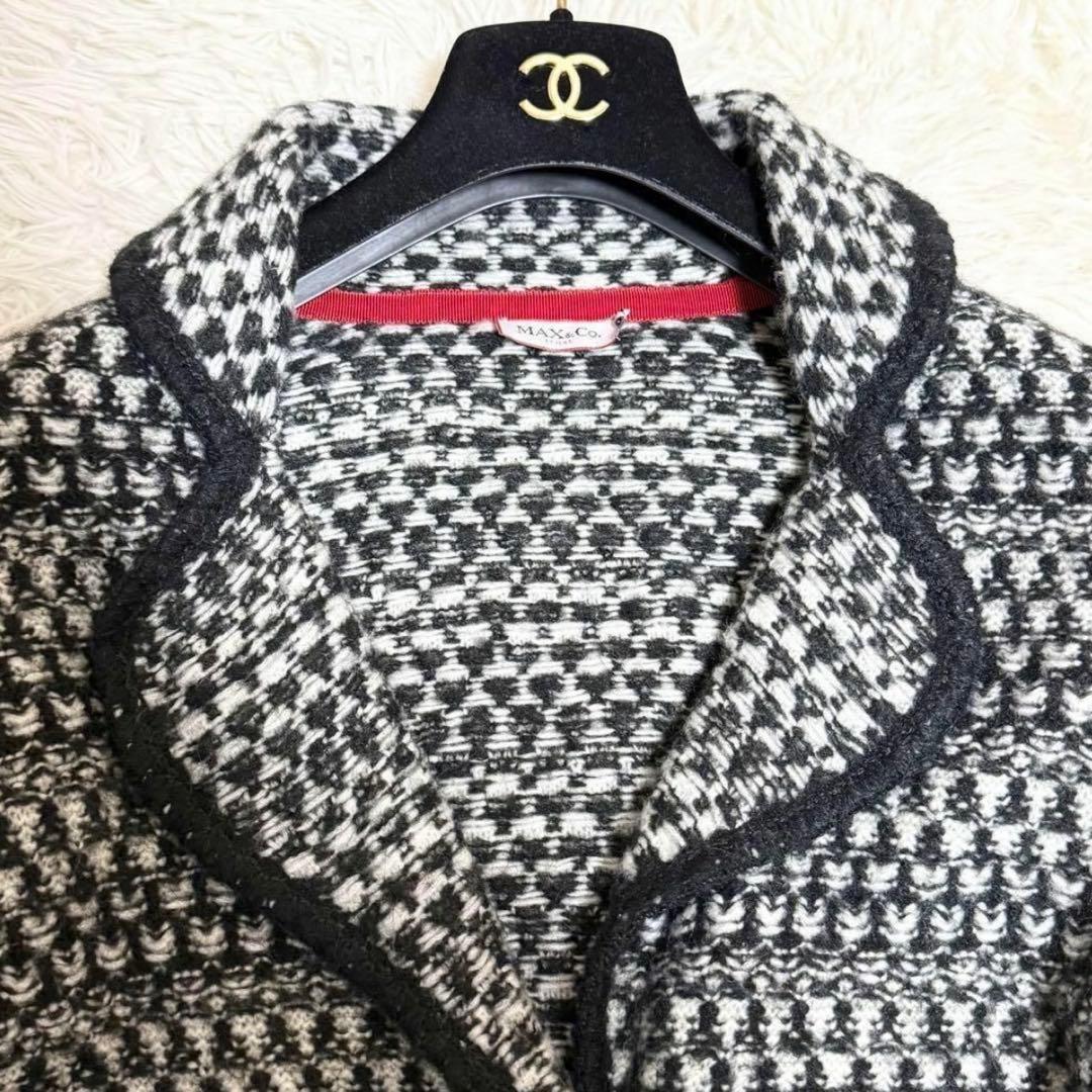 アルパカ混✨マックスマーラ &CO ニット ロングコート カーディガン M