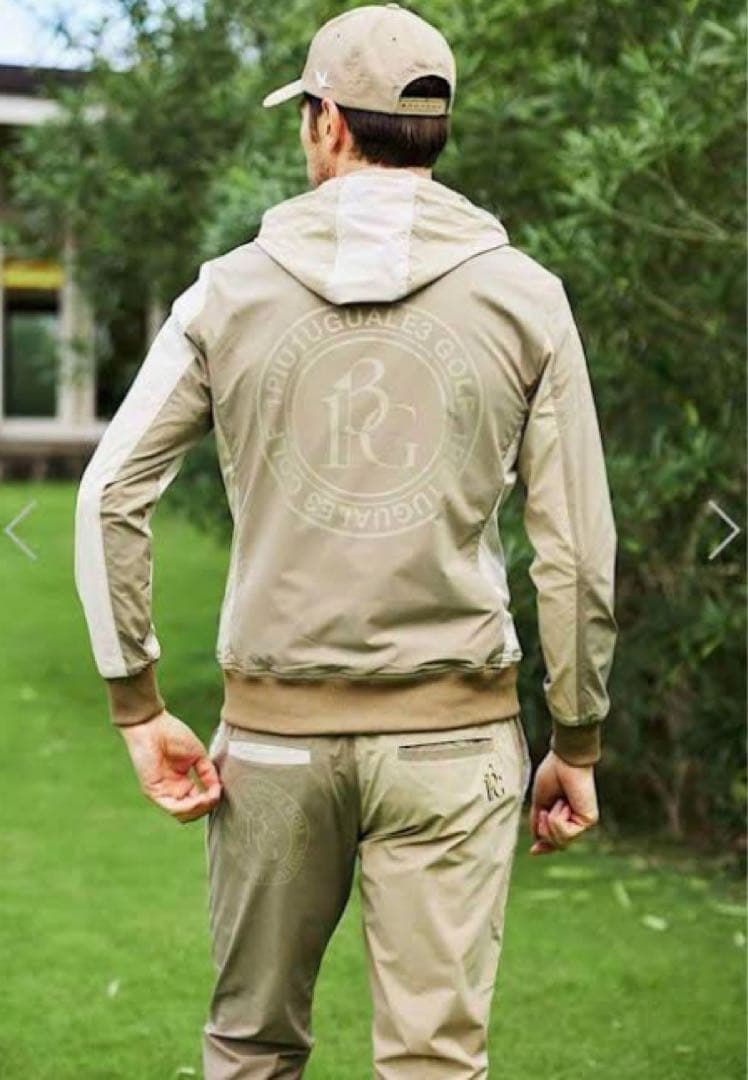 ウノピュウゴルフ1piu1uguale3 GOLF ジップアップパーカー　L