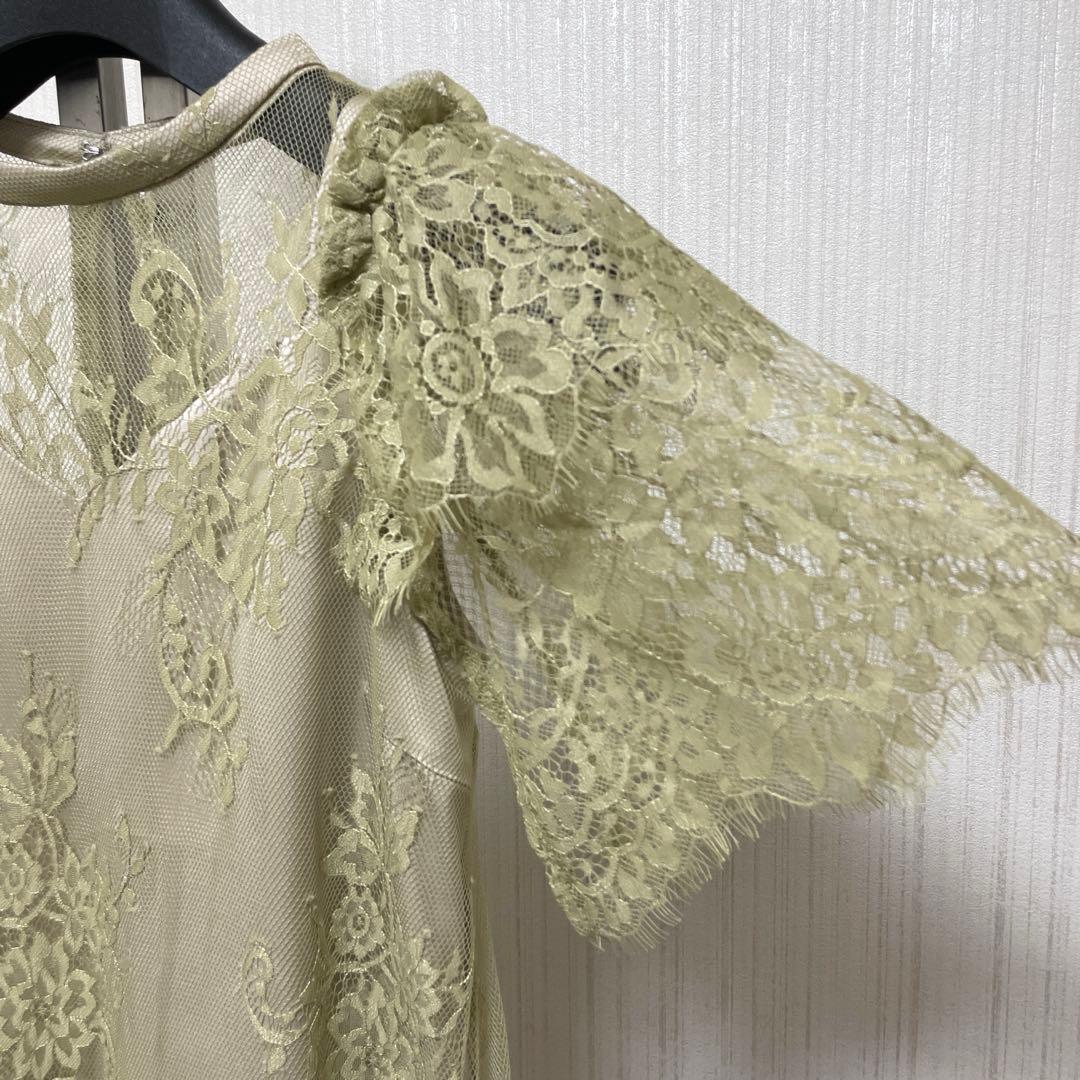こじこじ 新品　リルアー　Lace layered scallop