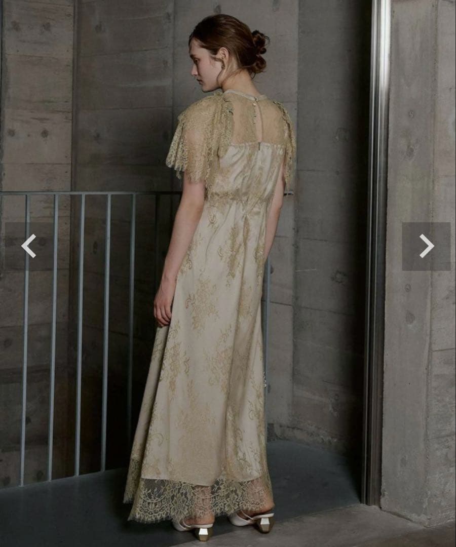 こじこじ 新品　リルアー　Lace layered scallop