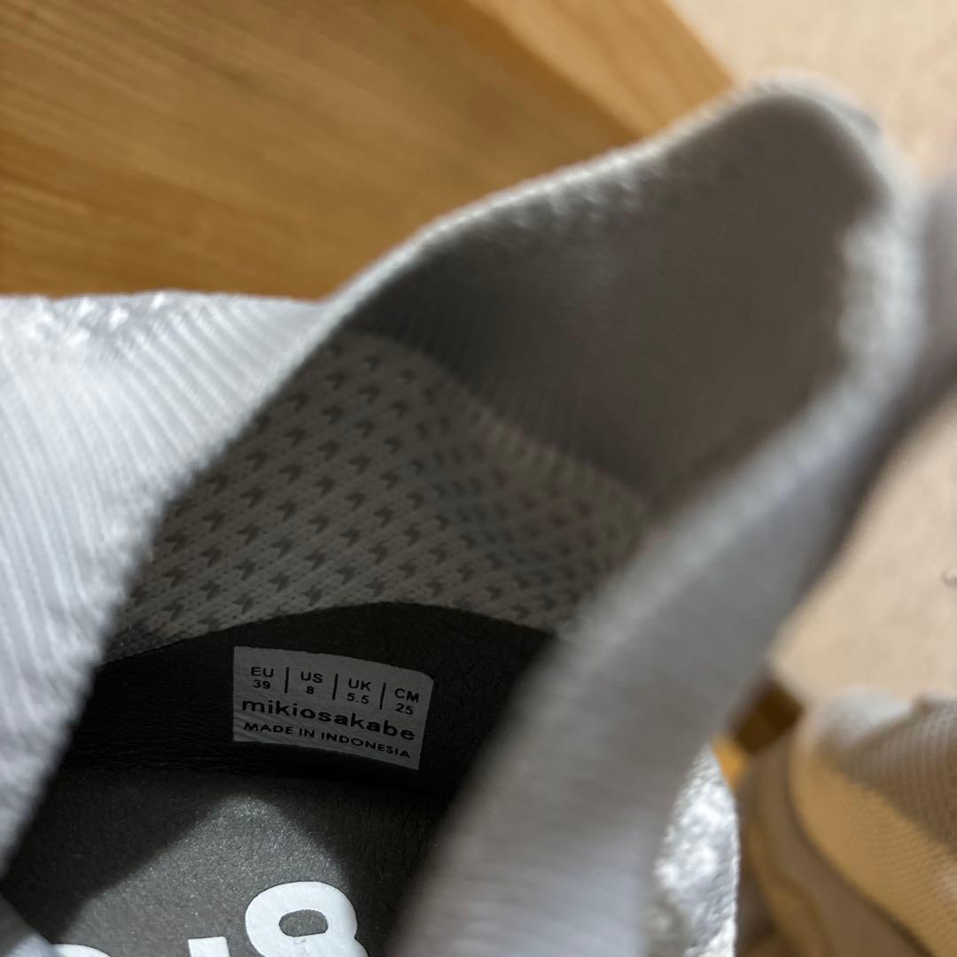 mikio sakabeミキオサカベ grounds 25cm 厚底　スニーカー