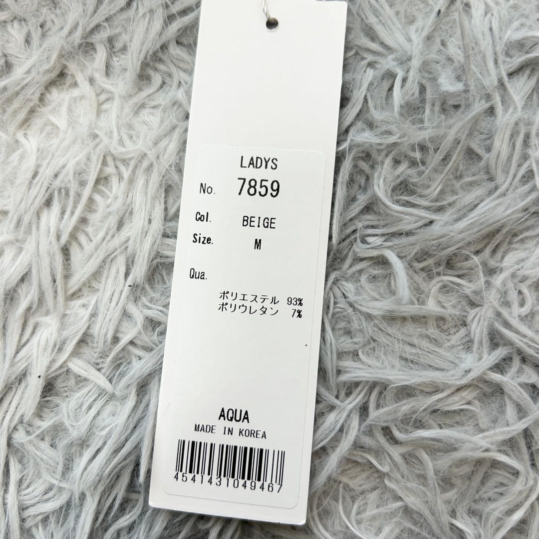 新品　デルソルゴルフ　セットアップ　スウェット　スカート　ヘリンボーン　ベージュ