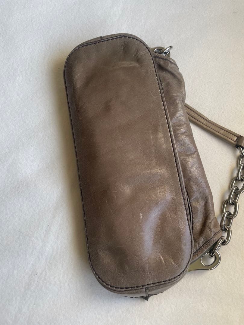 バッグ 00s prada archive leather bag y2k