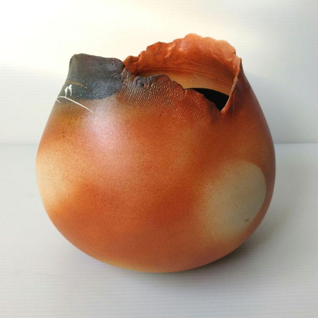 信楽焼 陶芸家 大原薫 伝統工芸士 花器 壷 生け花 フラワーベース