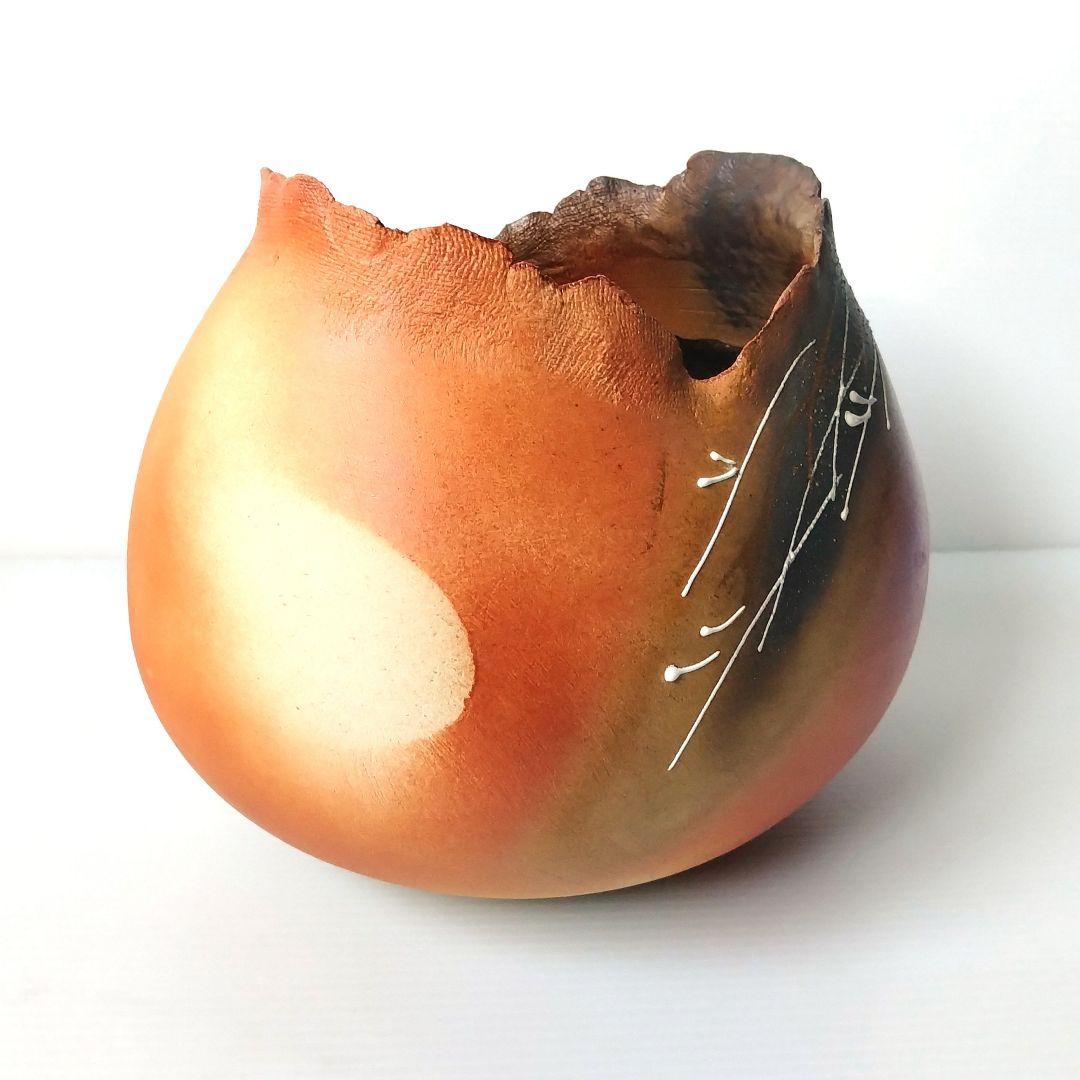 信楽焼 陶芸家 大原薫 伝統工芸士 花器 壷 生け花 フラワーベース