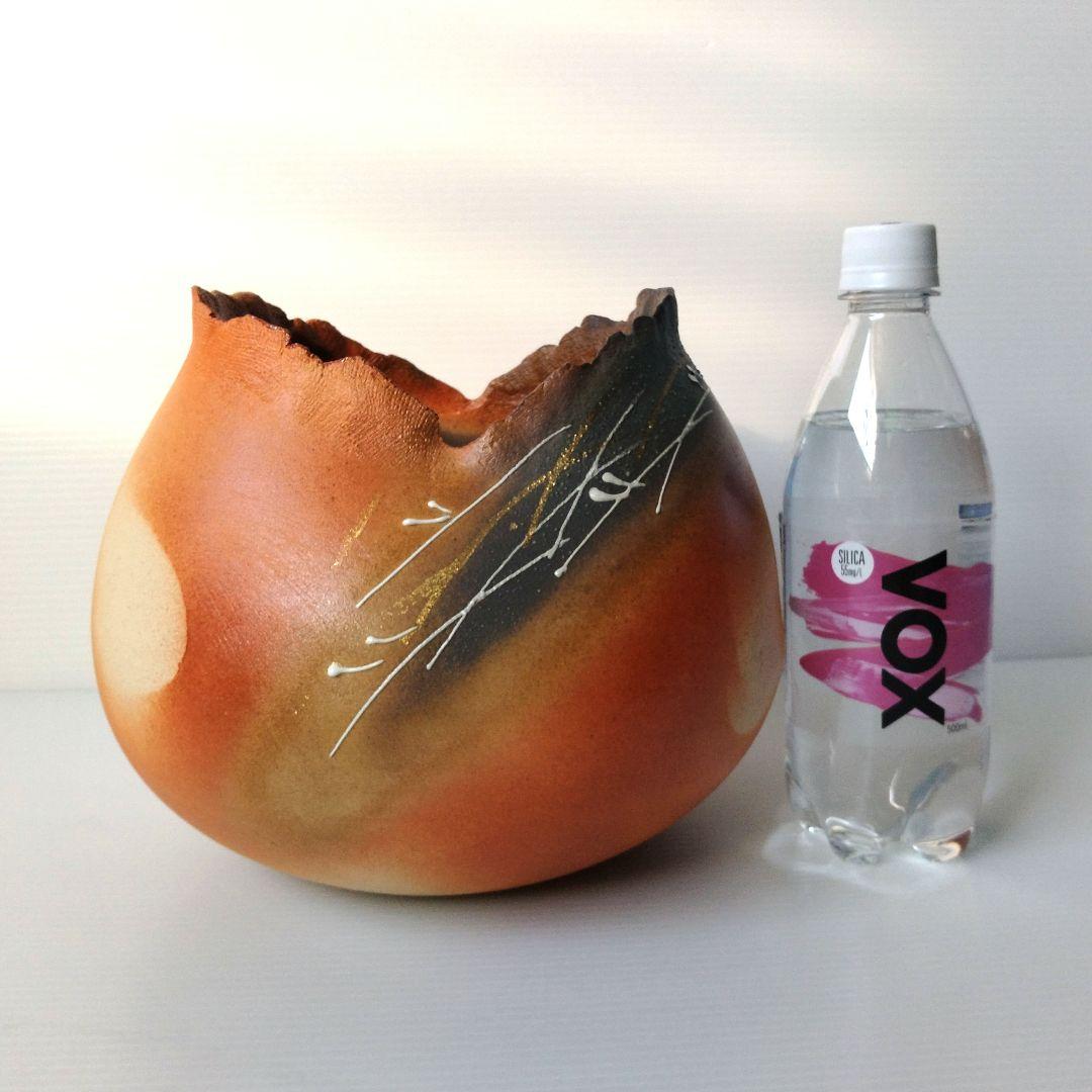 信楽焼 陶芸家 大原薫 伝統工芸士 花器 壷 生け花 フラワーベース