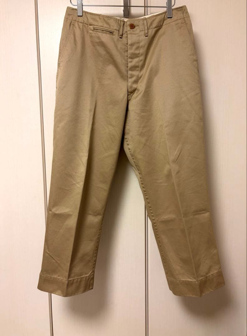 パンツ A.PRESSE Vintage US ARMY Chino Trouser 1