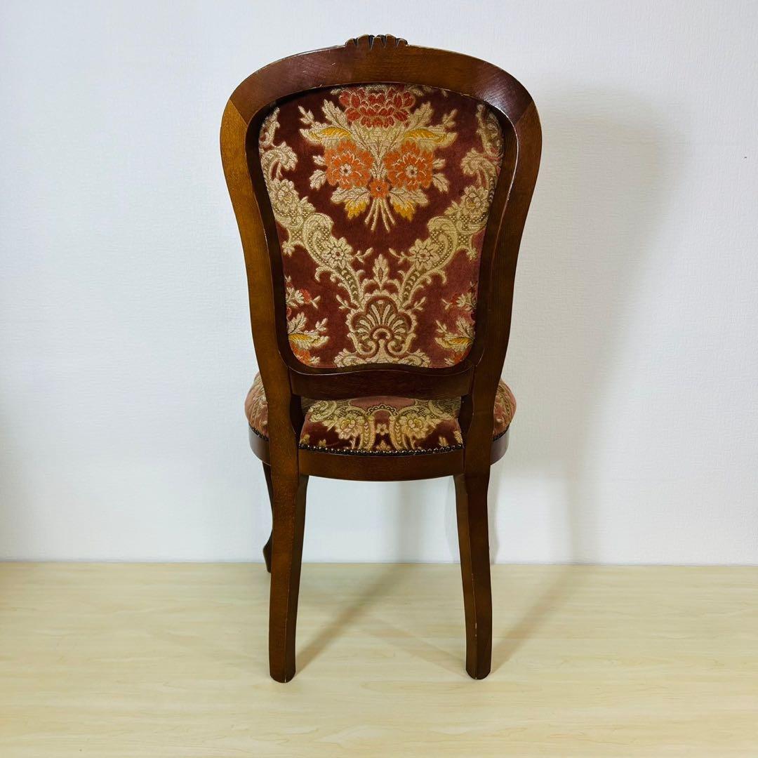 イタリア製 ダイニングチェアー 猫足 猫脚 椅子 イタリア家具 インテリア ②