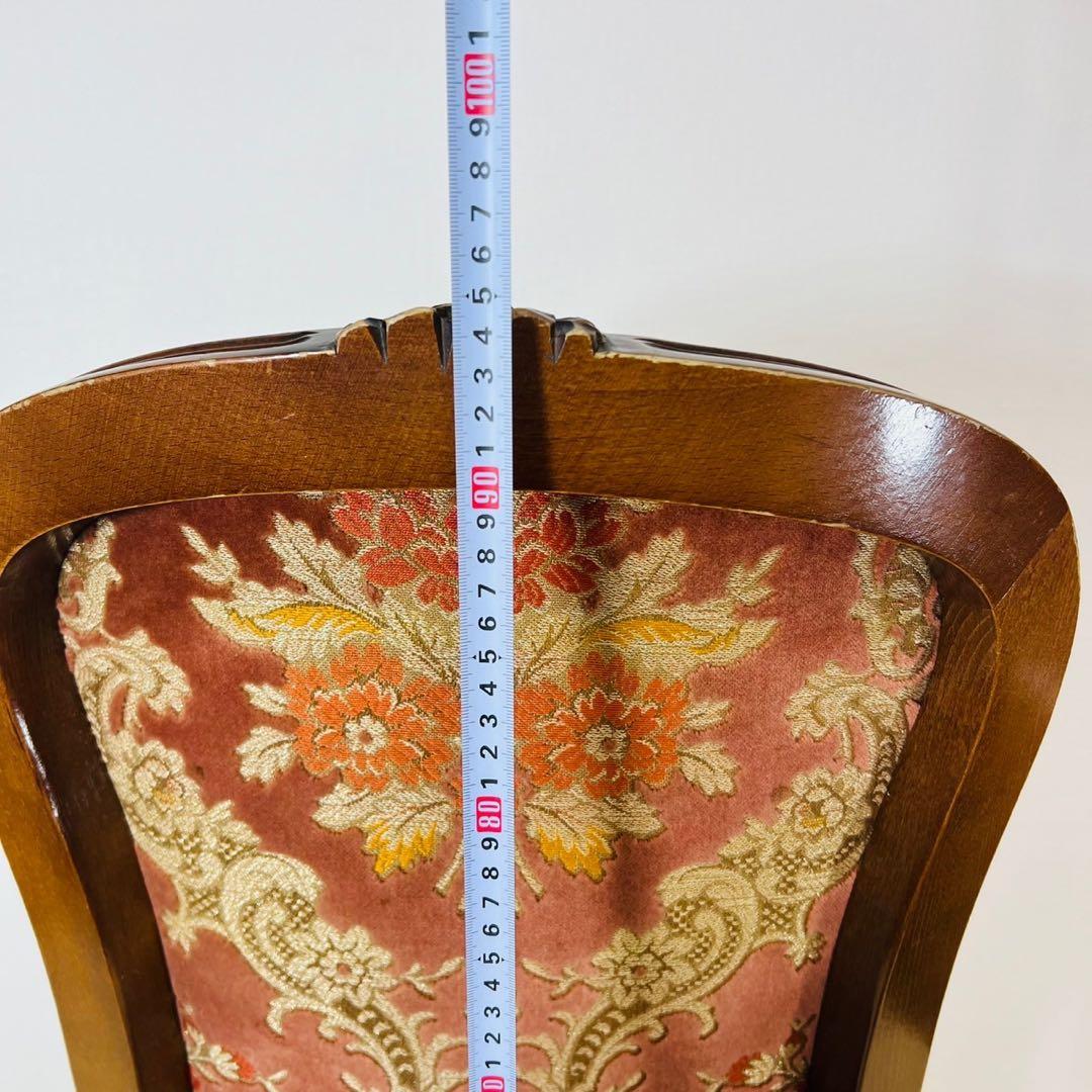 イタリア製 ダイニングチェアー 猫足 猫脚 椅子 イタリア家具 インテリア ②