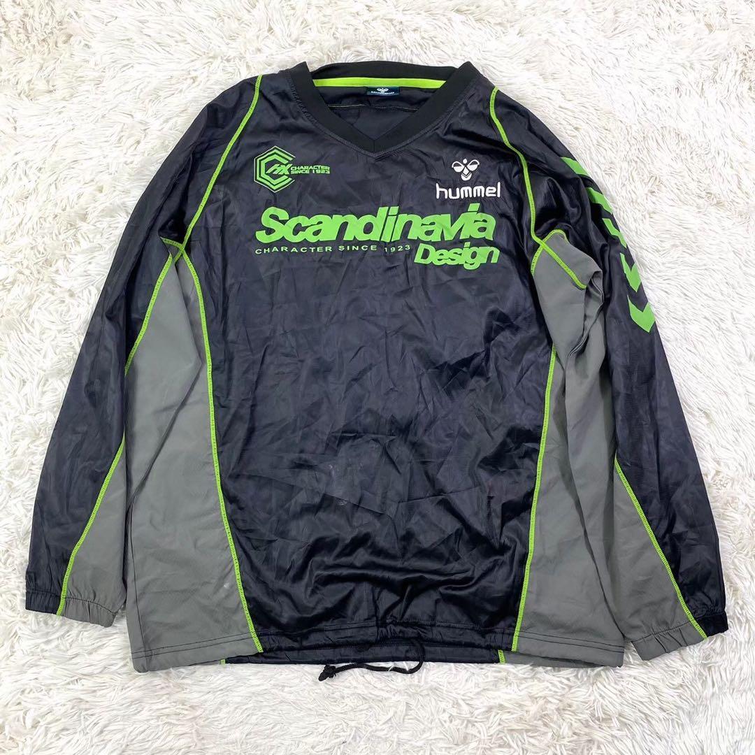 hunmel ヒュンメル サッカーシャツ スポーツシャツ 長袖 Lサイズ