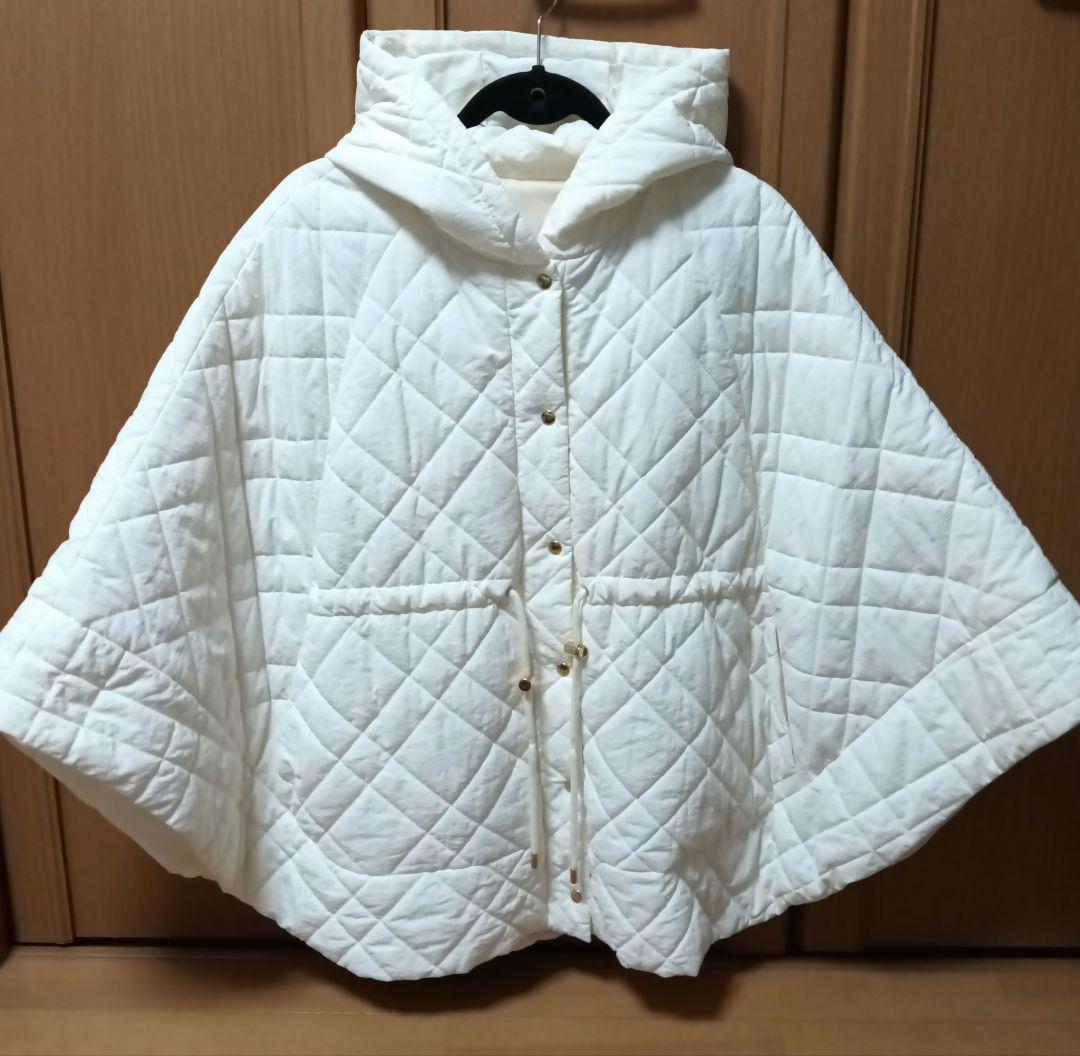 メゾンドドルチェ☆フード付きキルティングポンチョ☆ドルチェ