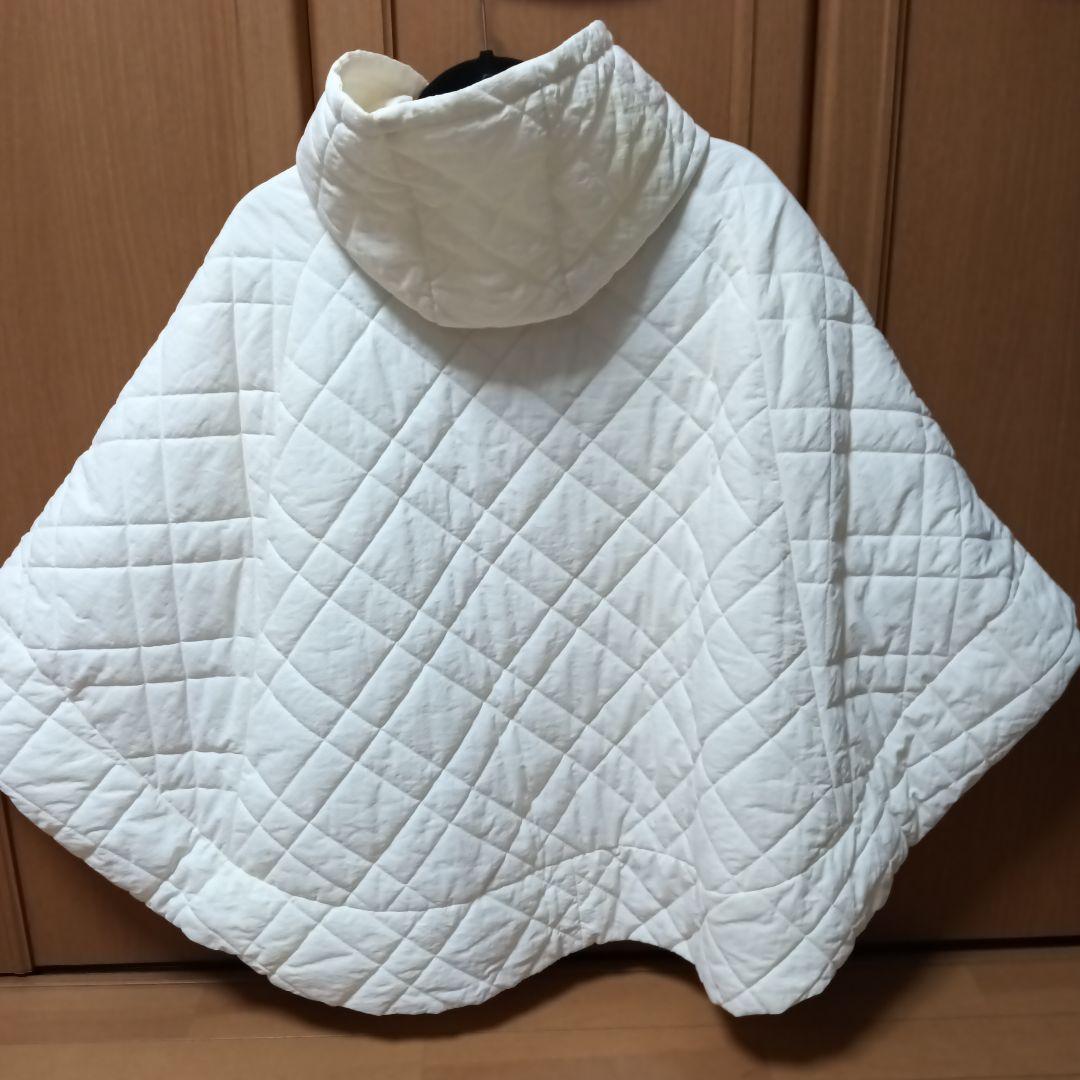 メゾンドドルチェ☆フード付きキルティングポンチョ☆ドルチェ