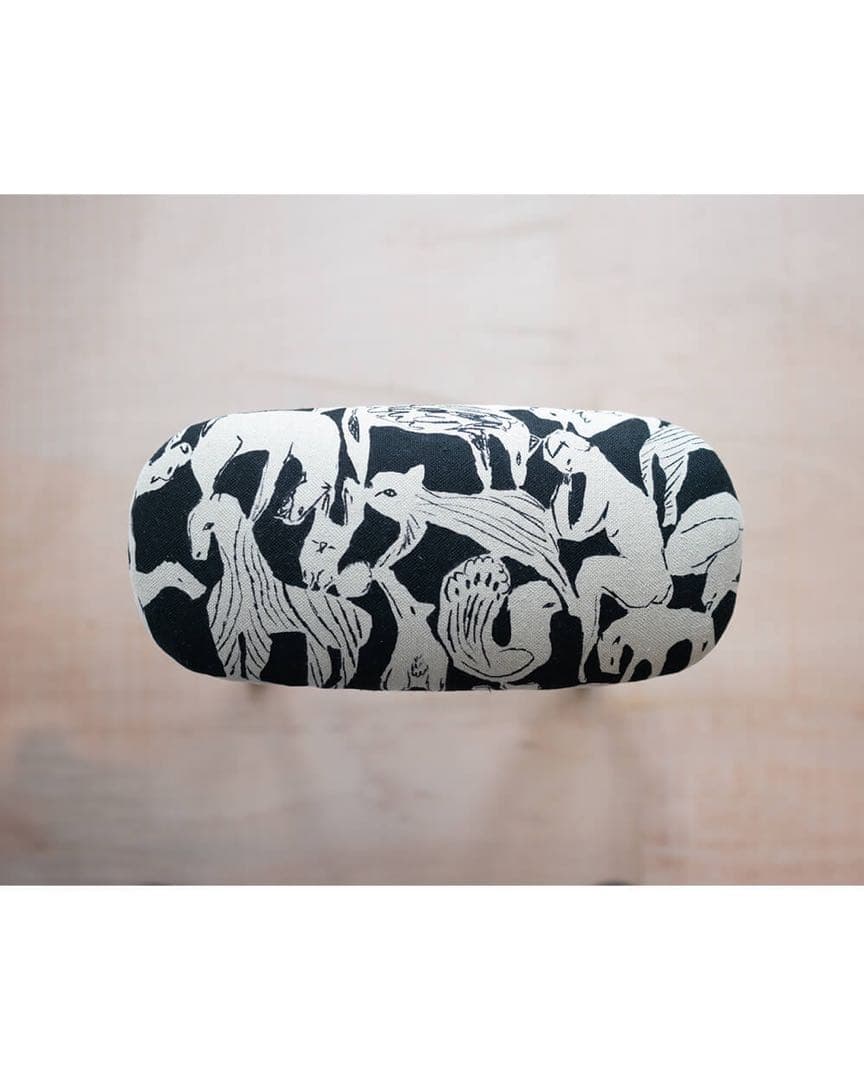 キッチンスツールNA(H630)× ミナペルホネンlife puzzle BK