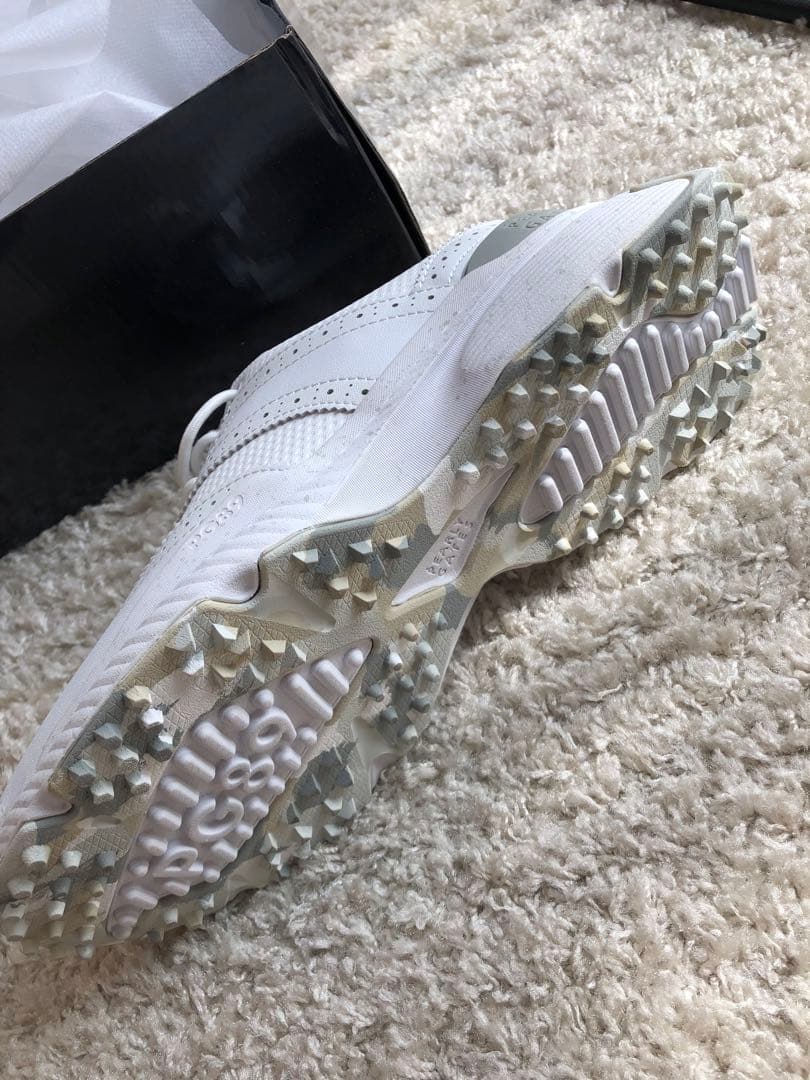 新品　パーリーゲイツ　26.5 ゴルフシューズ　ホワイトカラー