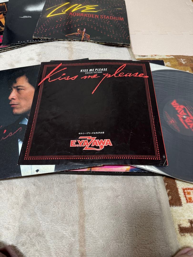 矢沢永吉レコード8セット(12枚)