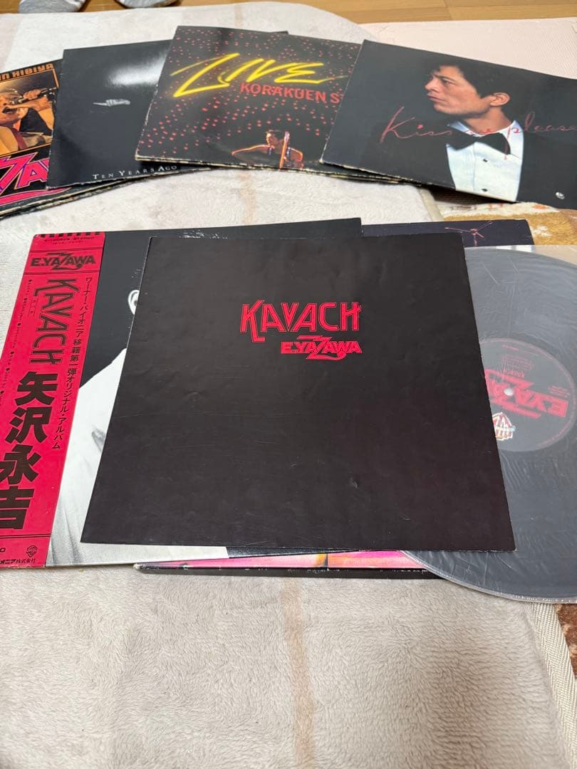 矢沢永吉レコード8セット(12枚)