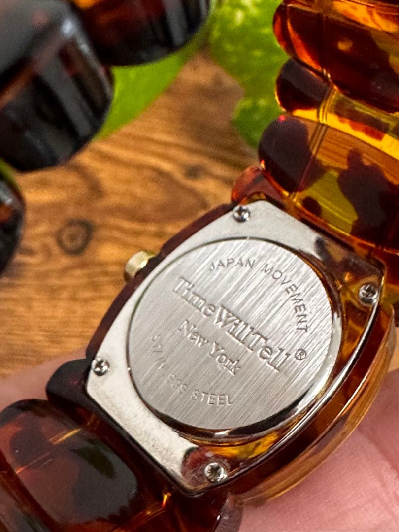 Time Will Tell NEWYORK スヌーピー 腕時計