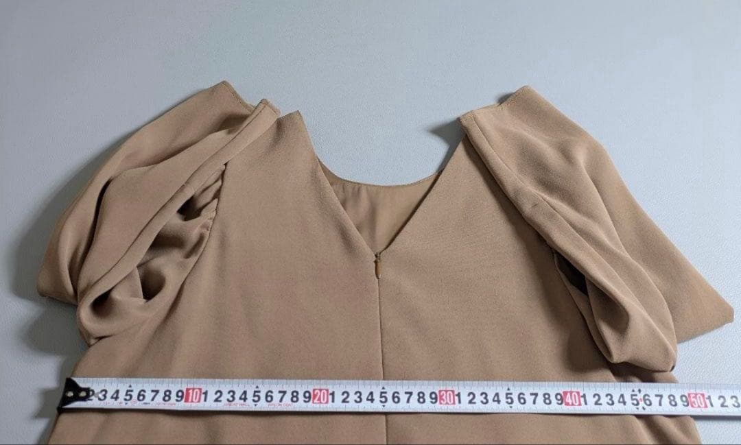 新品◎ルーニィ／oggiコラボ 2wayビッグカラーワンピース セレモニー