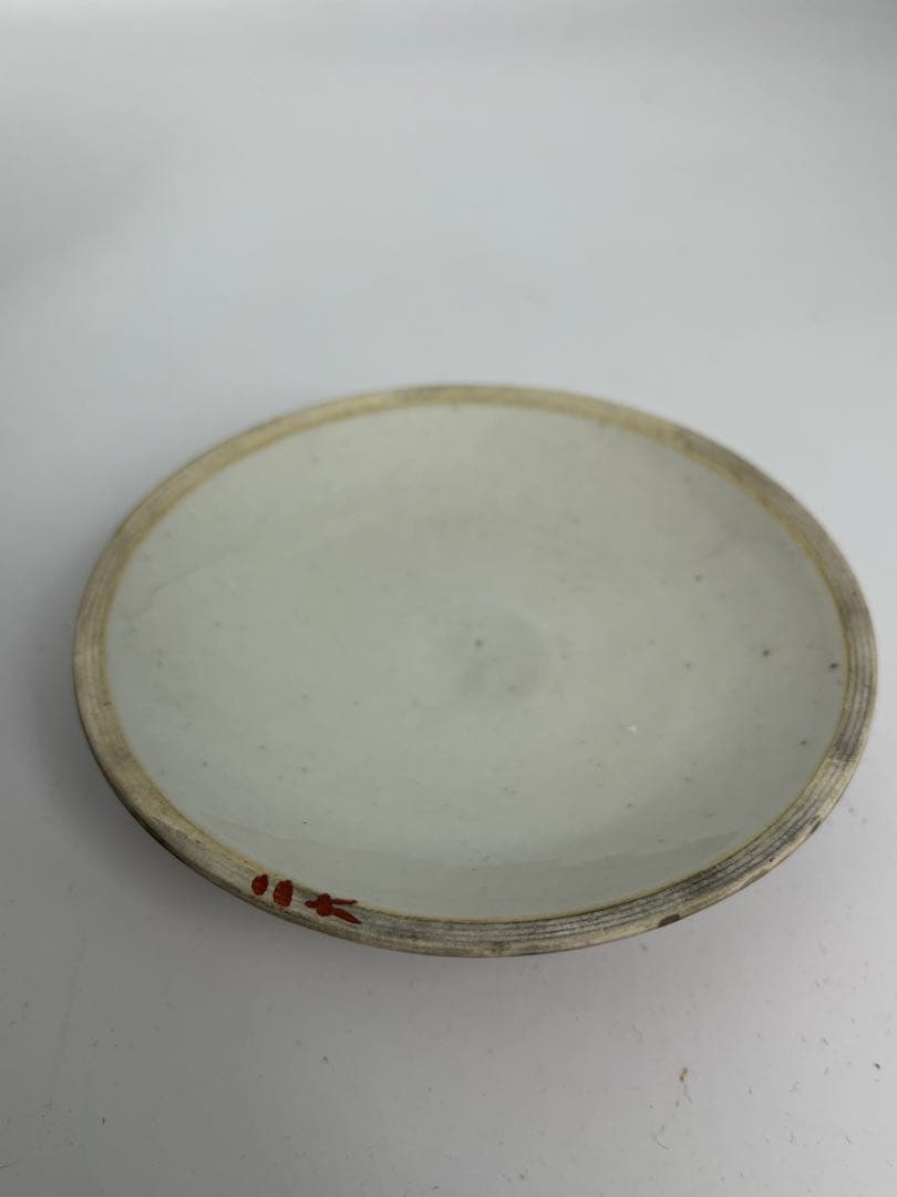 中国美術清時代古い色絵蓋物アンティーク