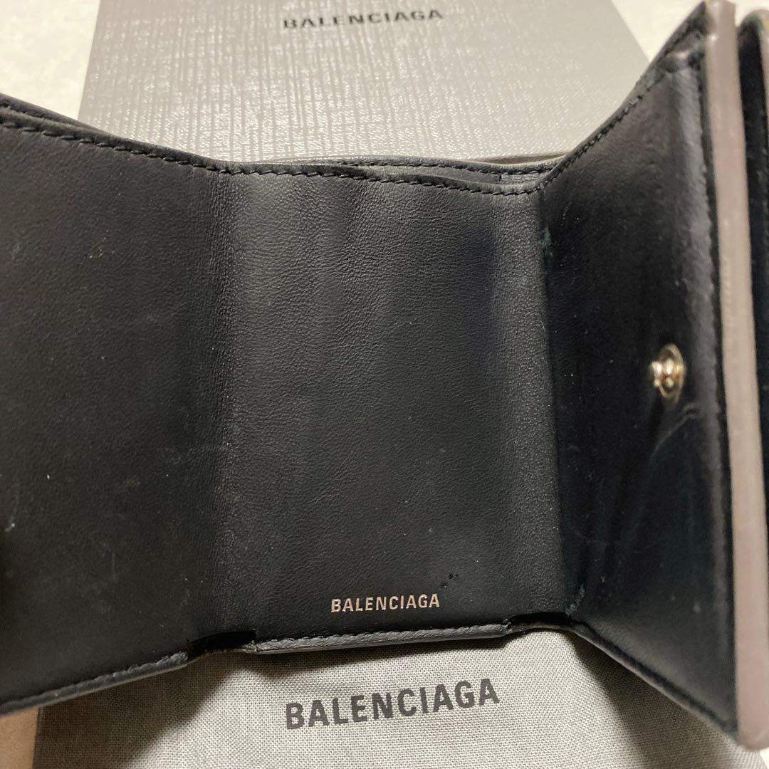 y*u様 [国内正規品]BALENCIAGA バレンシアガ　三つ折り財布 ダーク