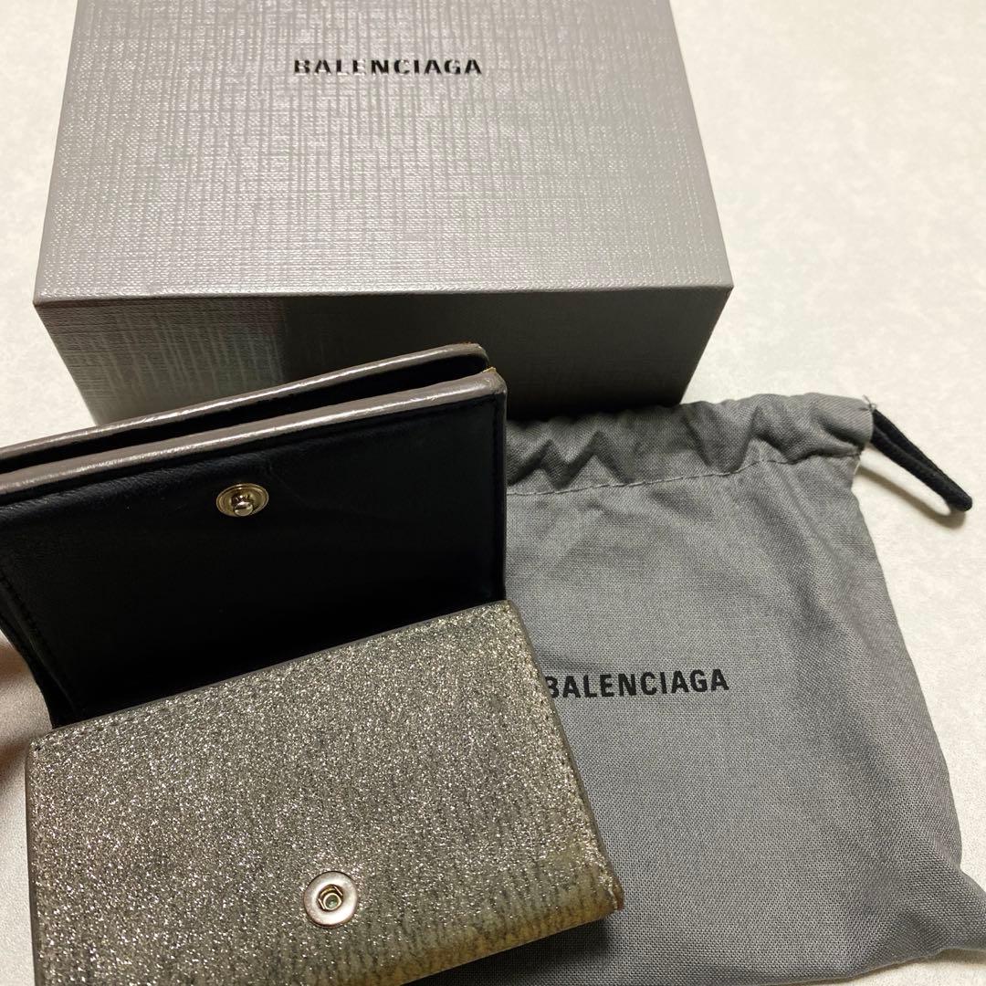 y*u様 [国内正規品]BALENCIAGA バレンシアガ　三つ折り財布 ダーク