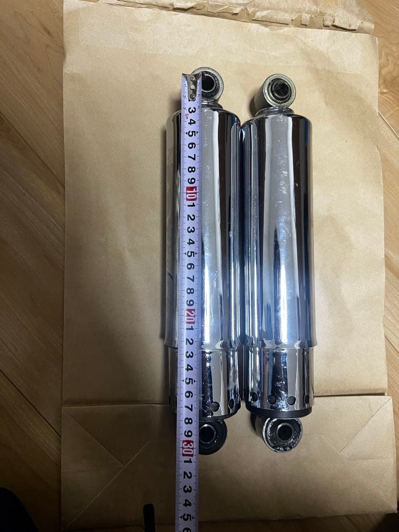 ハーレー　ショベル　純正　リア　サスペンション　12インチ　フルカバー