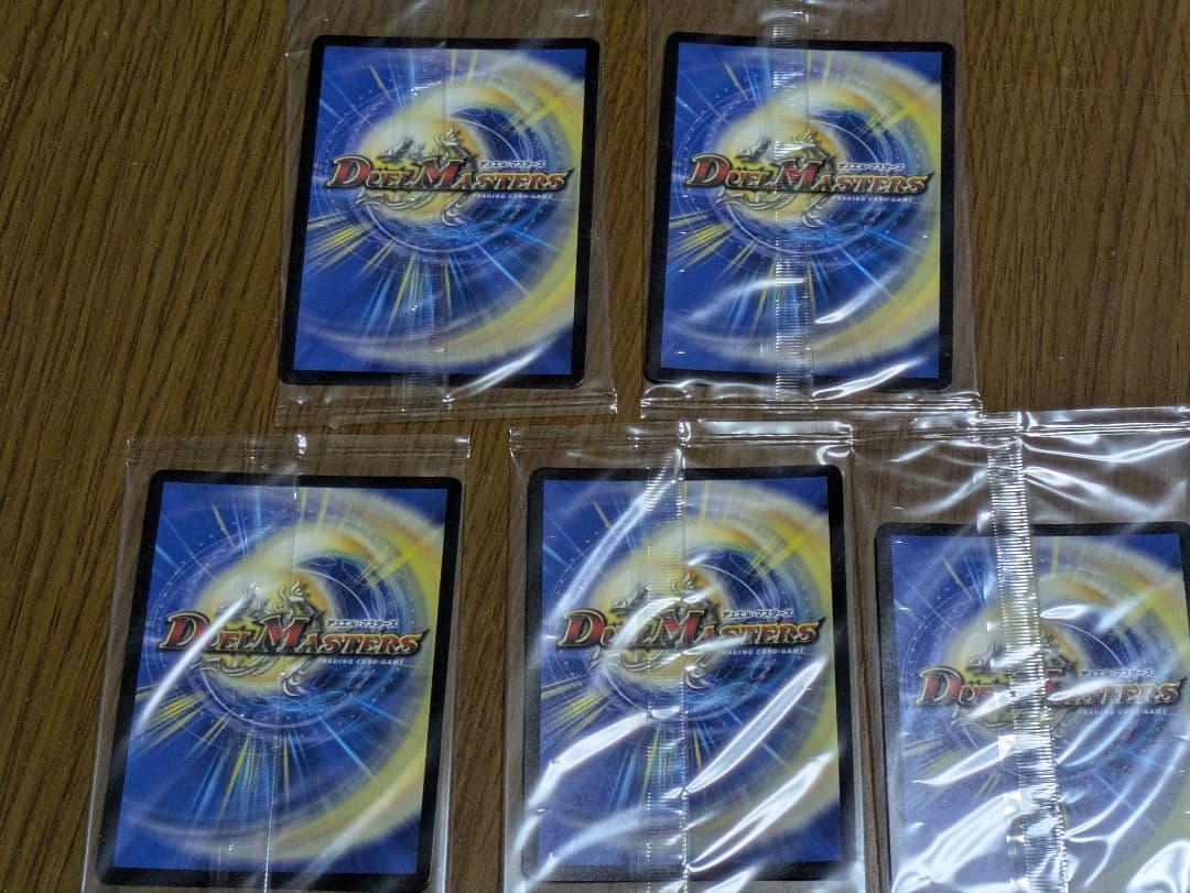 デュエマ　水晶の王ゴスペル　神アート　5枚　未開封