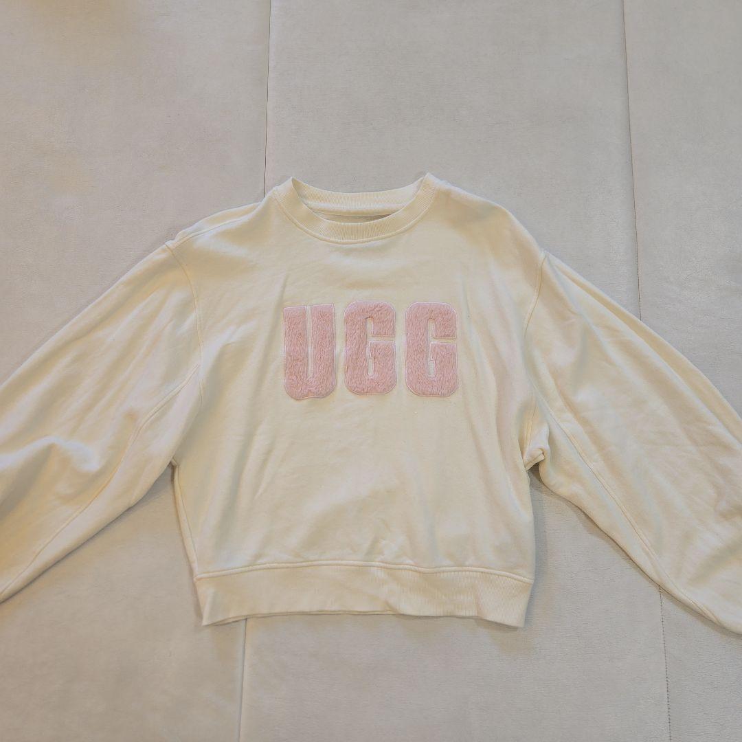 UGG フロッキー ロゴ 長袖 スウェット