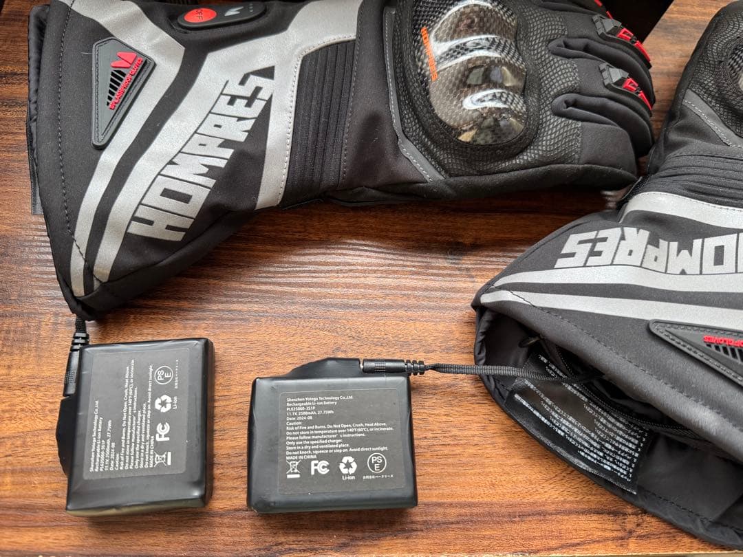 HOMPRES電熱グローブS 2024モデル