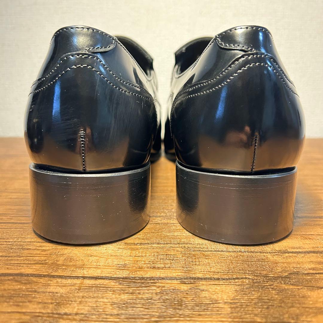 【未使用級】KATHARINE HAMNETT ブラック エナメル 26.0cm