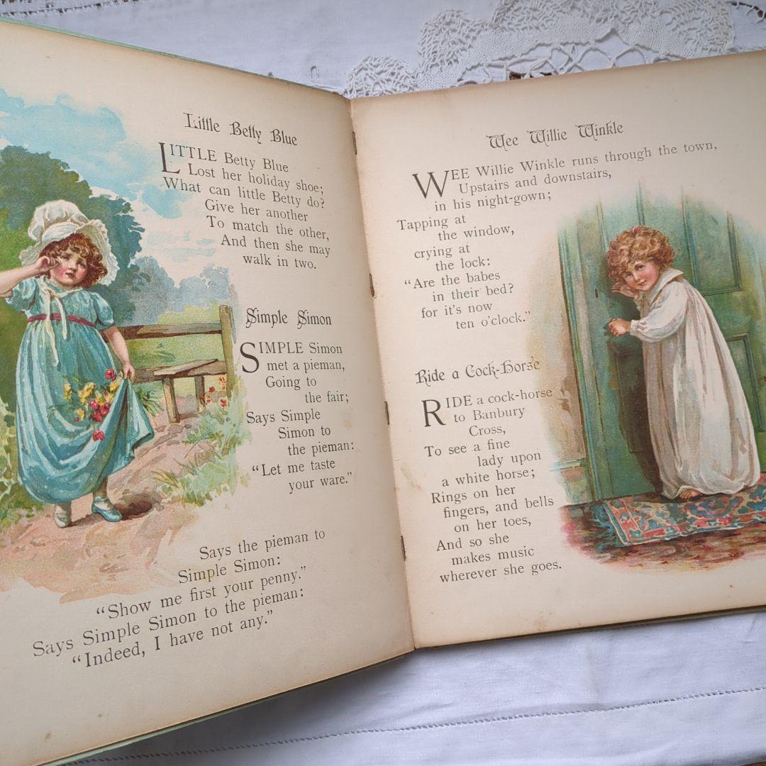 超稀少1890アーネストニスター絵本 洋書 児童書 ヴィクトリアン