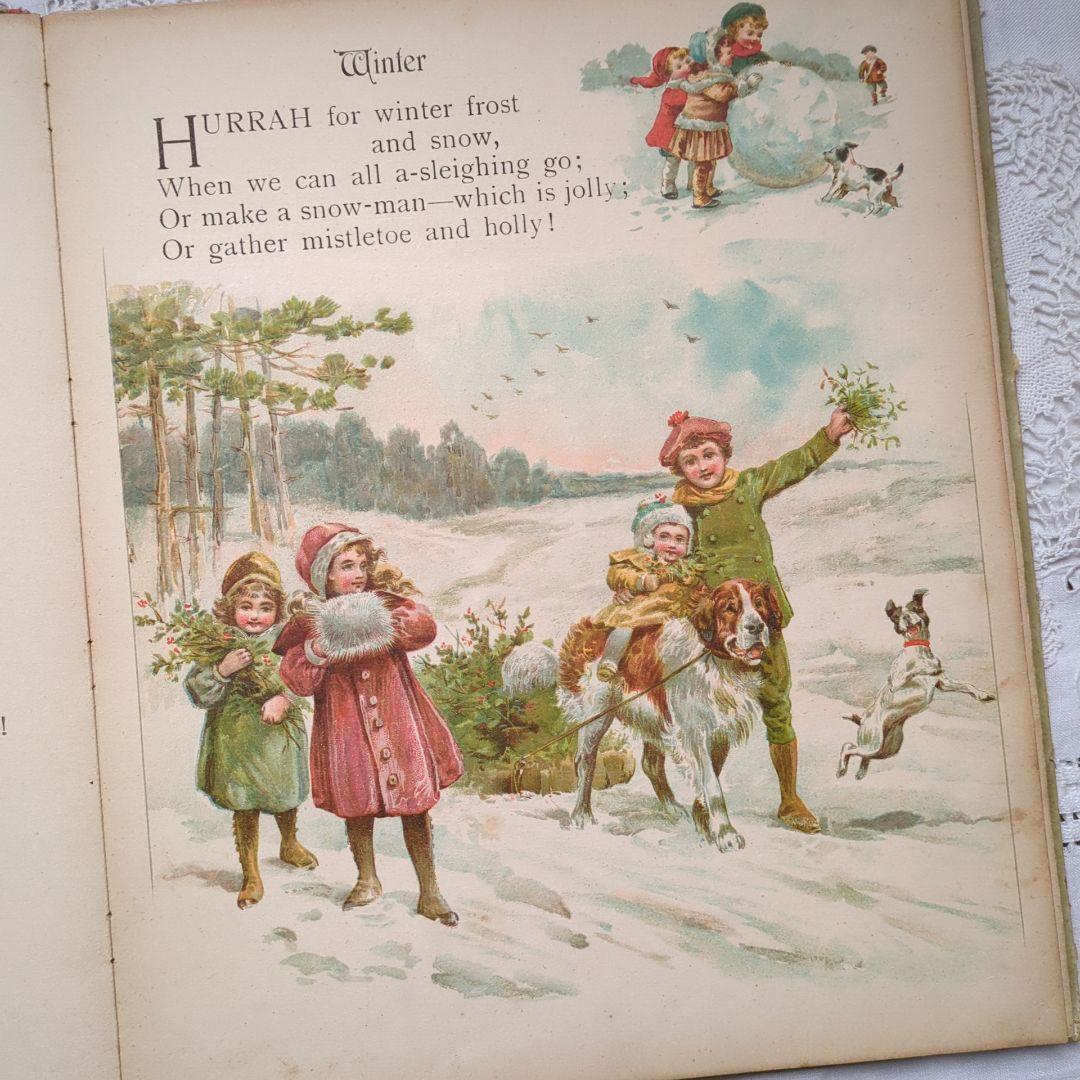 超稀少1890アーネストニスター絵本 洋書 児童書 ヴィクトリアン