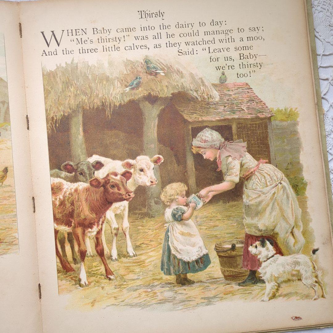 超稀少1890アーネストニスター絵本 洋書 児童書 ヴィクトリアン