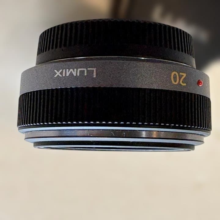 パナソニック LUMIX G VARIO 20mm/F1.7 単焦点レンズ
