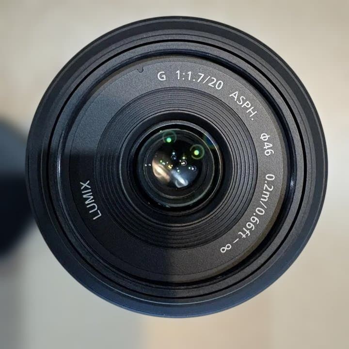 パナソニック LUMIX G VARIO 20mm/F1.7 単焦点レンズ