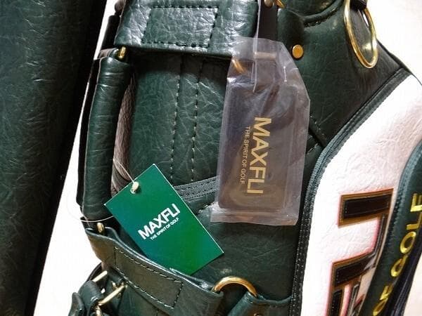 新品 ビンテージ DUNLOP ダンロップ MAXFLI キャディバッグ