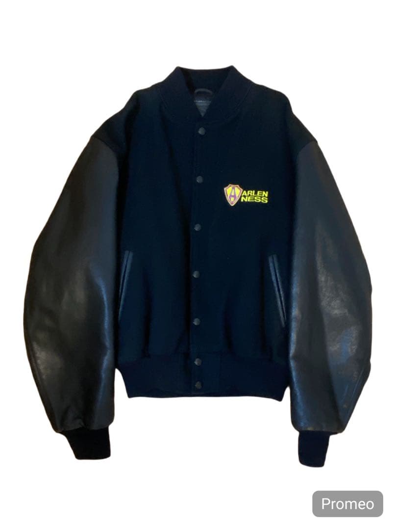 USA製　ゴールデンベア別注ARLEN NESS スタジャン ブラック