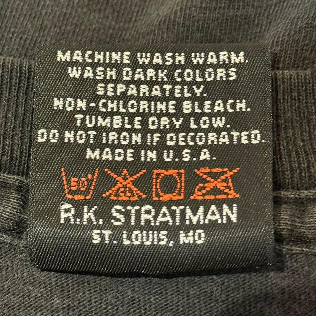 希少 90s USA製 ハーレーブルーファイアーフレイムパターン