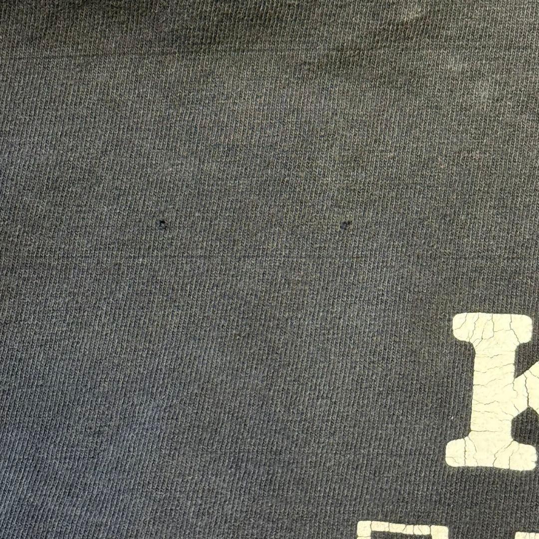 希少 90s USA製 ハーレーブルーファイアーフレイムパターン