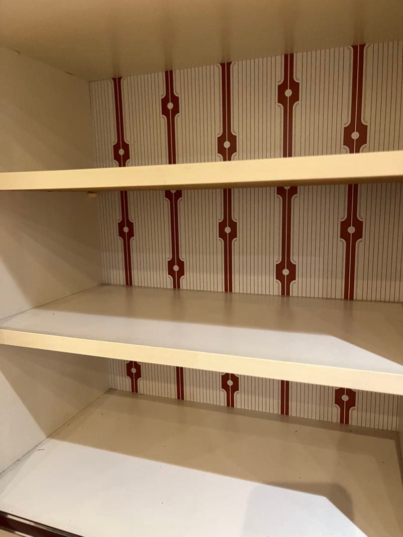 アーチ型 食器棚 昭和レトロ レトロポップ インテリア 当時物