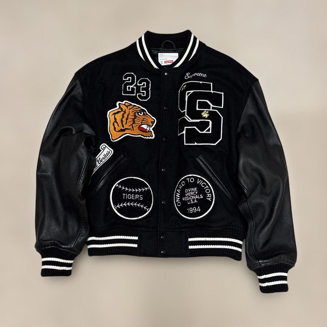 Supreme Tiger Varsity Jacket スタジャン シュプ