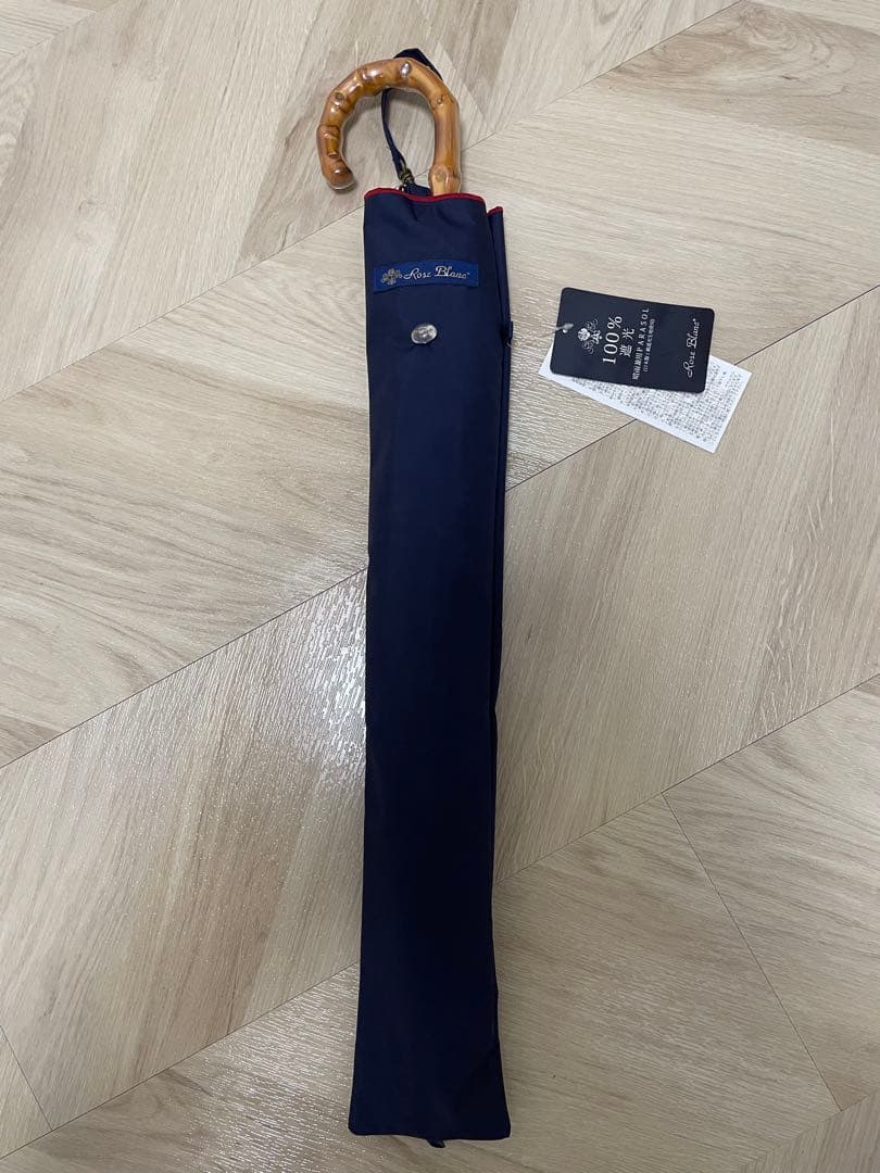 【8/11発送】未使用 ロサブラン 日傘 折りたたみ 50cm 竹手元 正規品