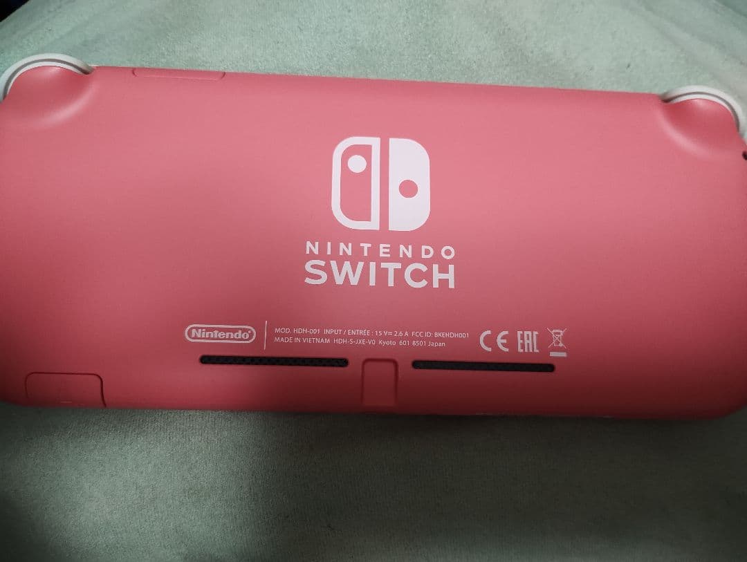 ■ジャンク■Nintendo■Switch LITE■本体■縦縞