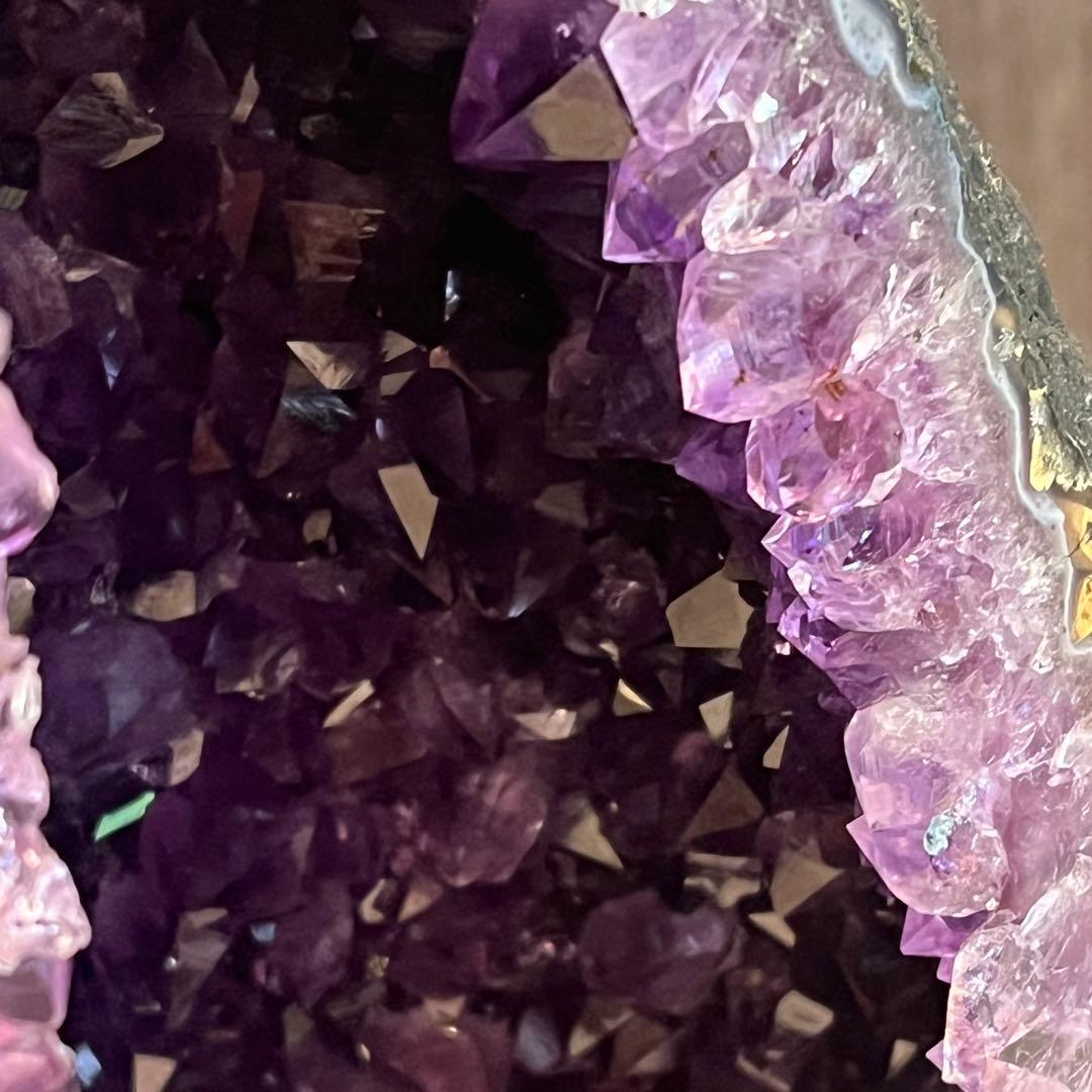 アメジスト ドーム 天然石 ブラジル産約21.2kg ドーム高さ36cm 台付き