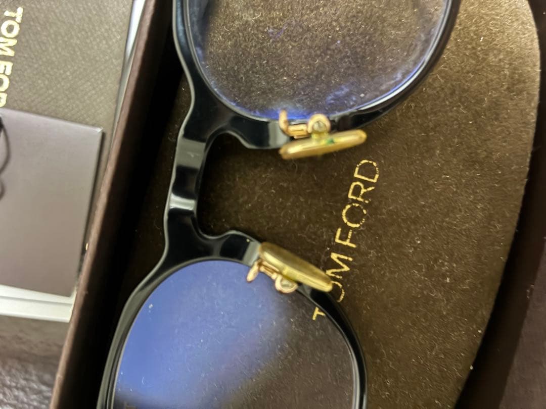TOM FORD TF5762-D-B ブルーライトカット　メガネ　サングラス