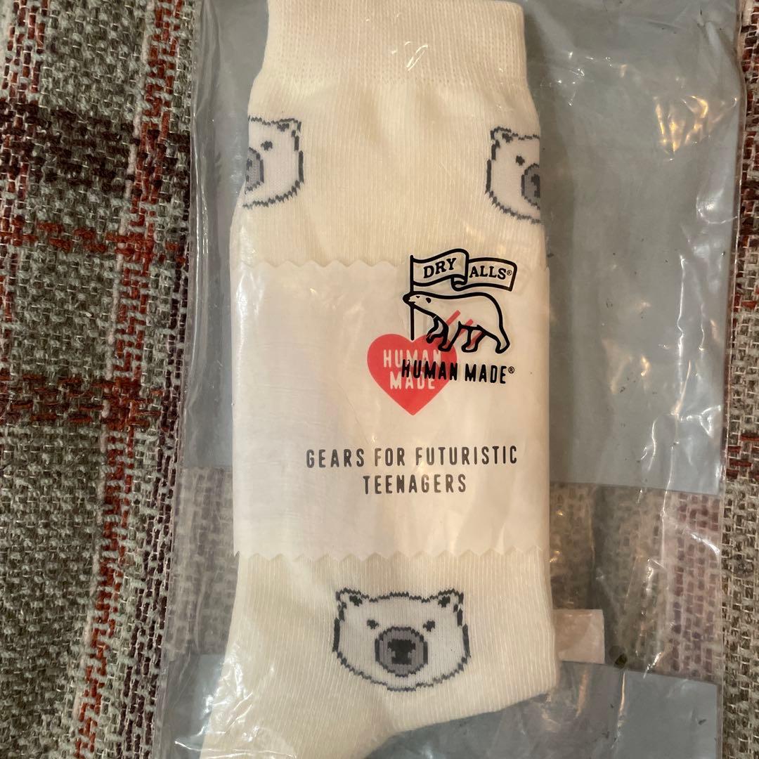 HUMAN MADE 動物柄ソックス 4足セット　新品未開封