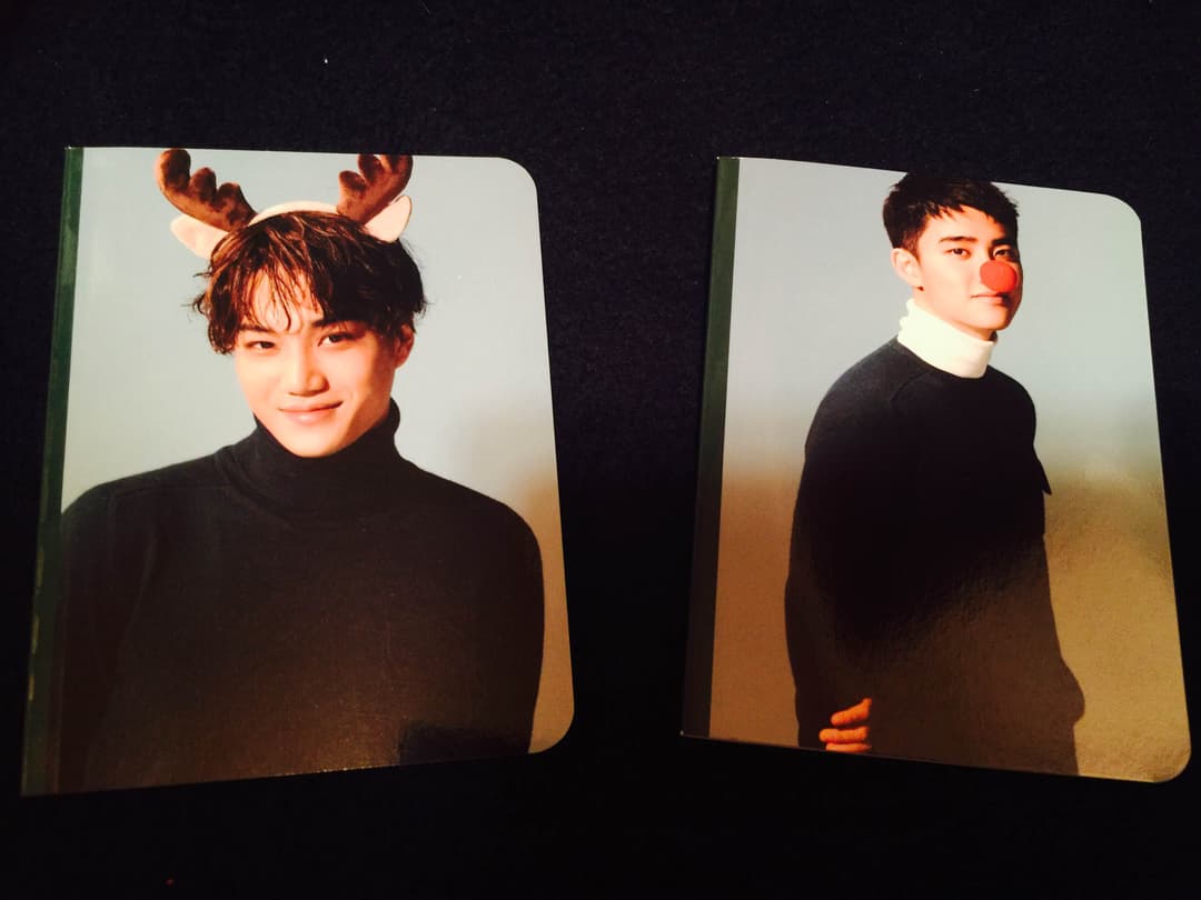 exo クリスマス ノート