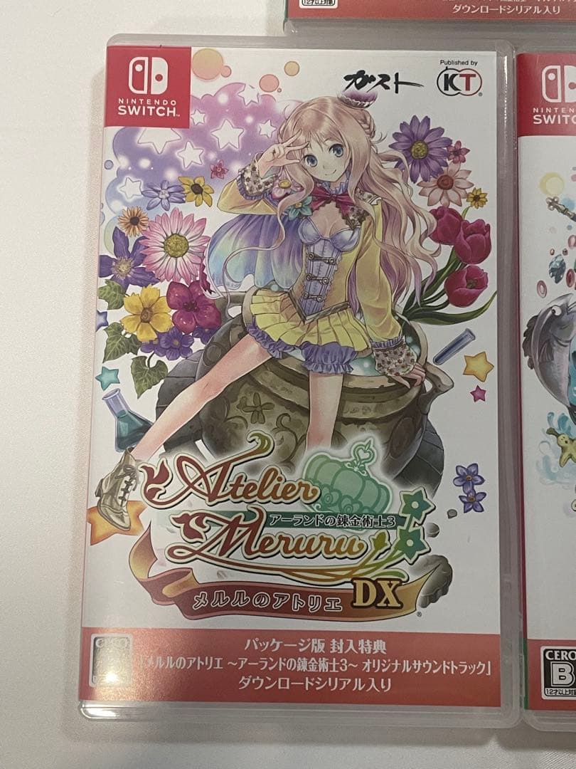 switch アーランドの錬金術師DX 3本セット